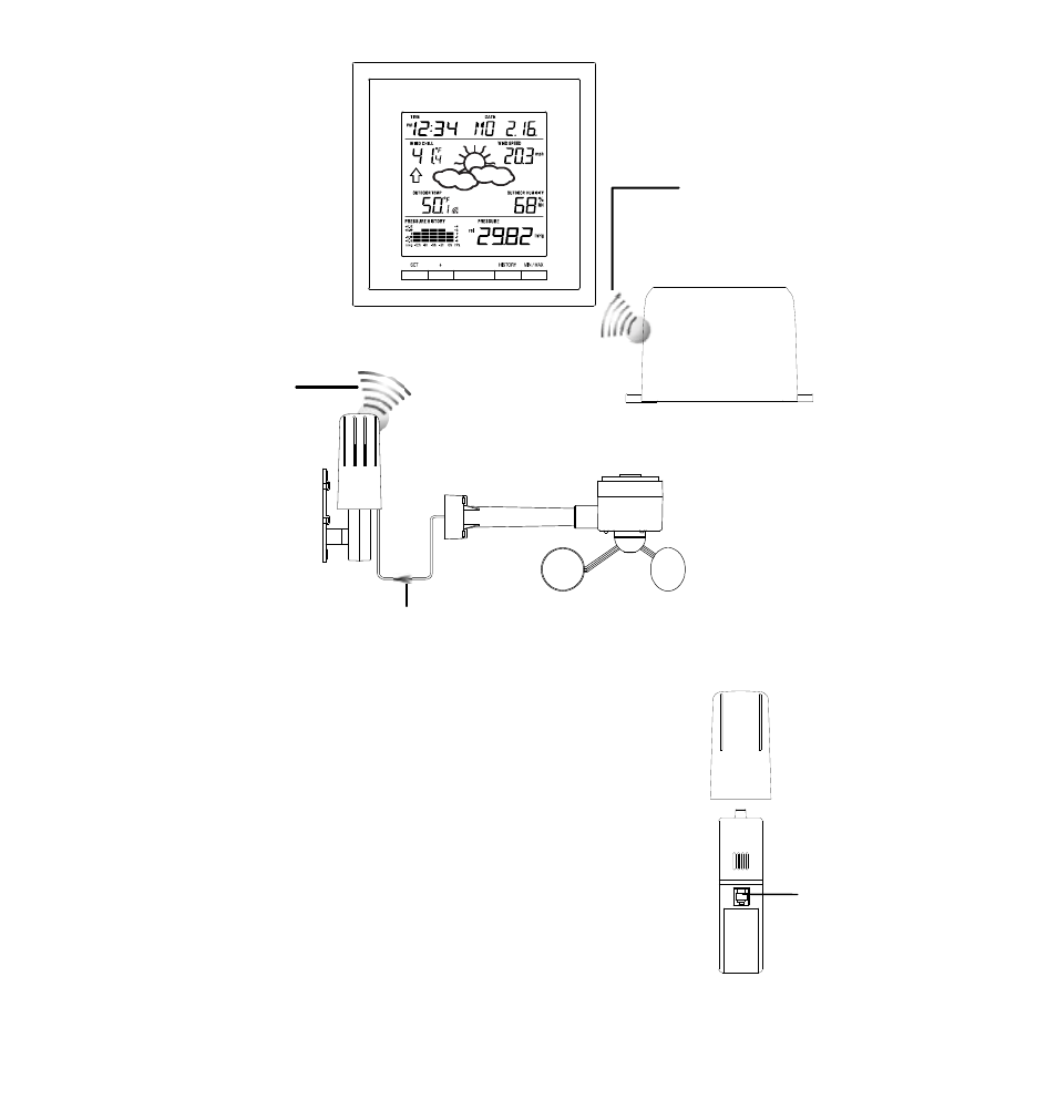 Rain sensor (optional) | La Crosse Technology WS-1913 User Manual | Page 6 / 37
