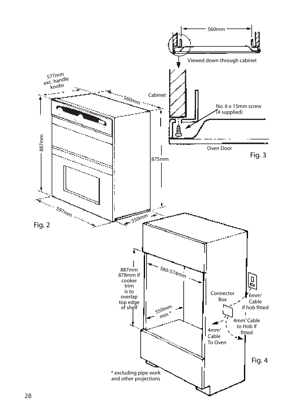 Fig. 3 fig. 4 fig. 2 | Creda D130E User Manual | Page 28 / 32