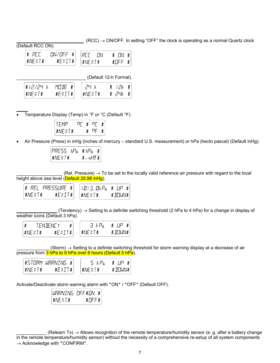 La Crosse Technology WS-3510 User Manual | Page 11 / 19