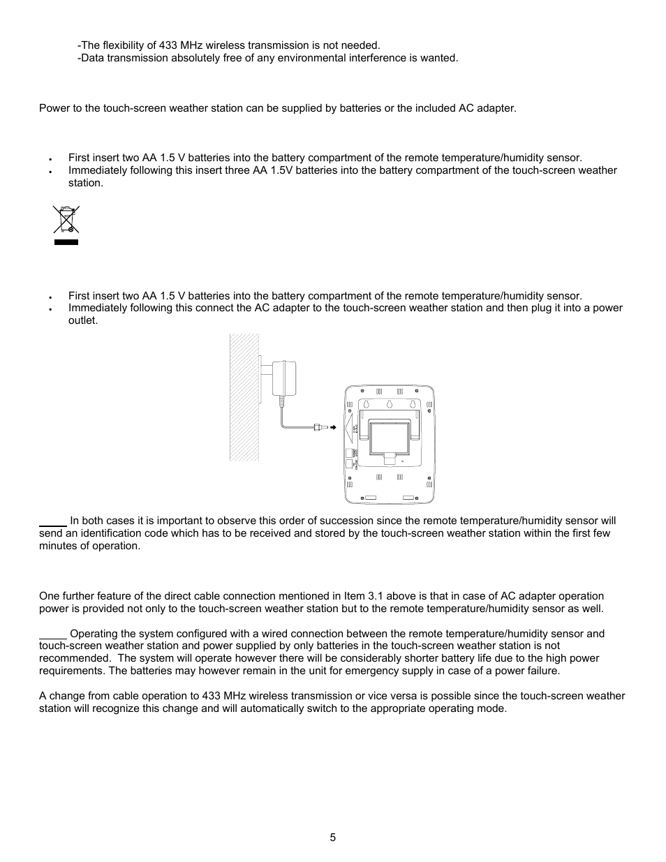 La Crosse Technology WS-3510 User Manual | Page 9 / 19