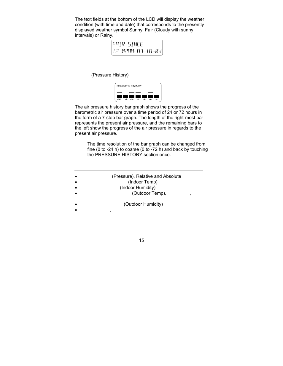 La Crosse Technology WS-3610 User Manual | Page 18 / 44