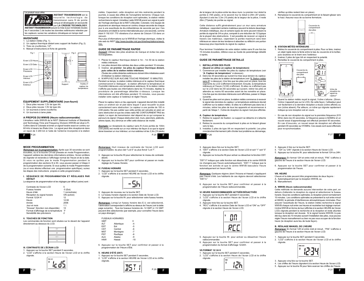 Size aa lr6 | La Crosse Technology WS-7017U-IT User Manual | Page 4 / 9