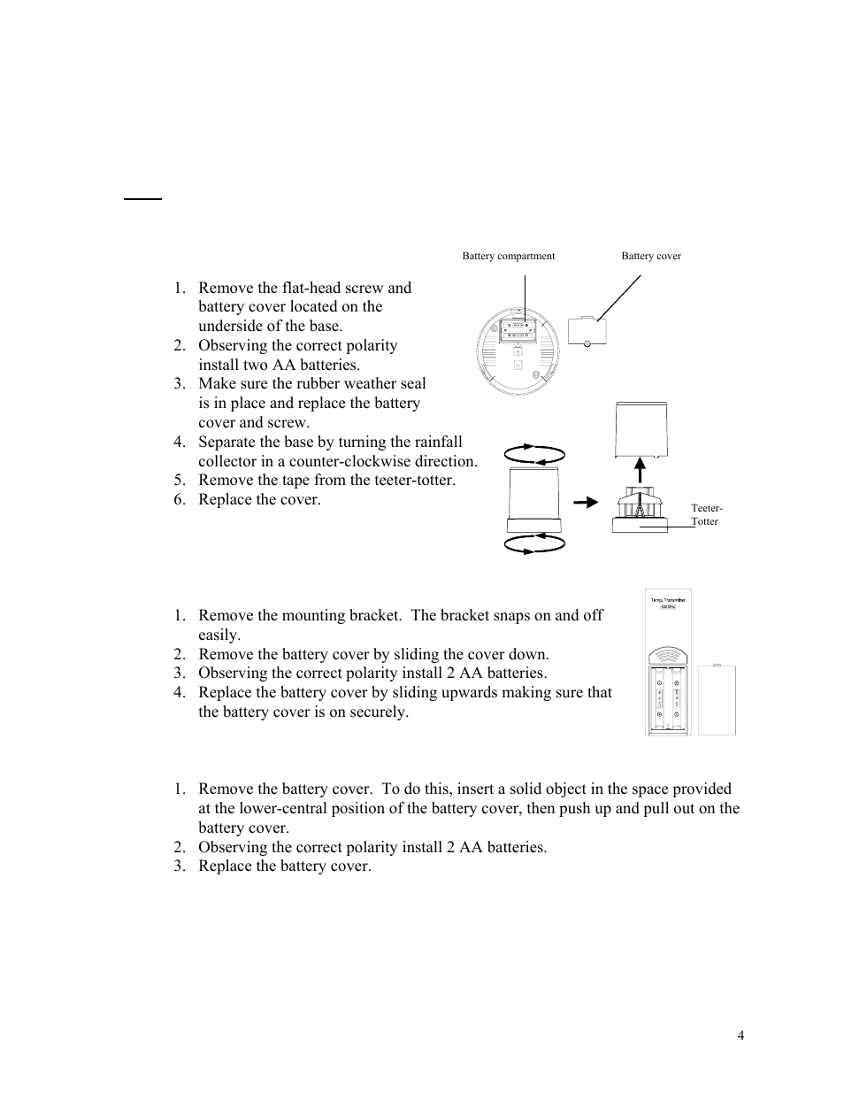 La Crosse Technology WS-7047U User Manual | Page 4 / 11