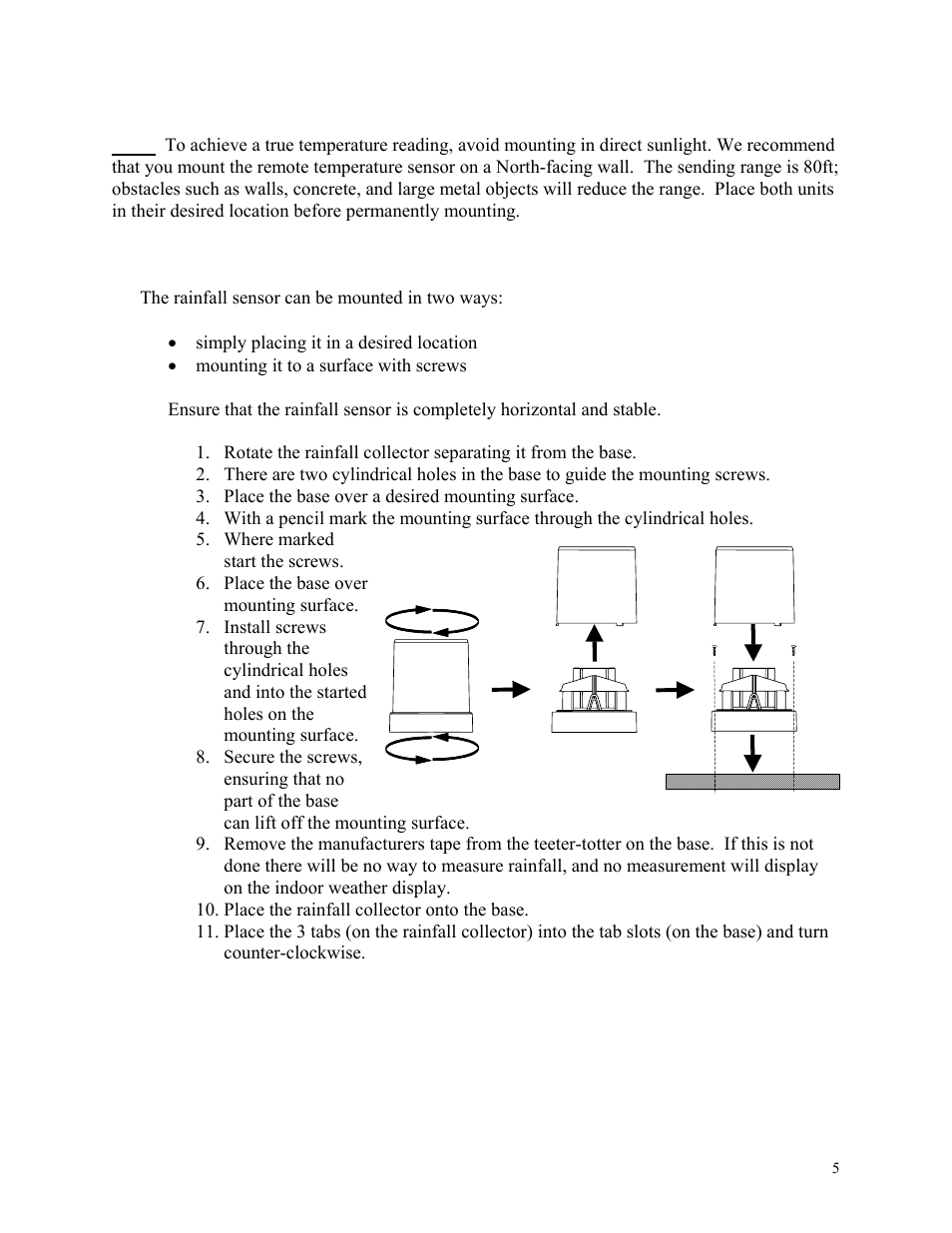 La Crosse Technology WS-7047U User Manual | Page 5 / 11