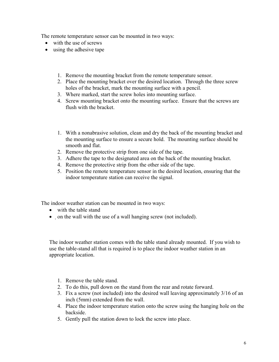 La Crosse Technology WS-7047U User Manual | Page 6 / 11