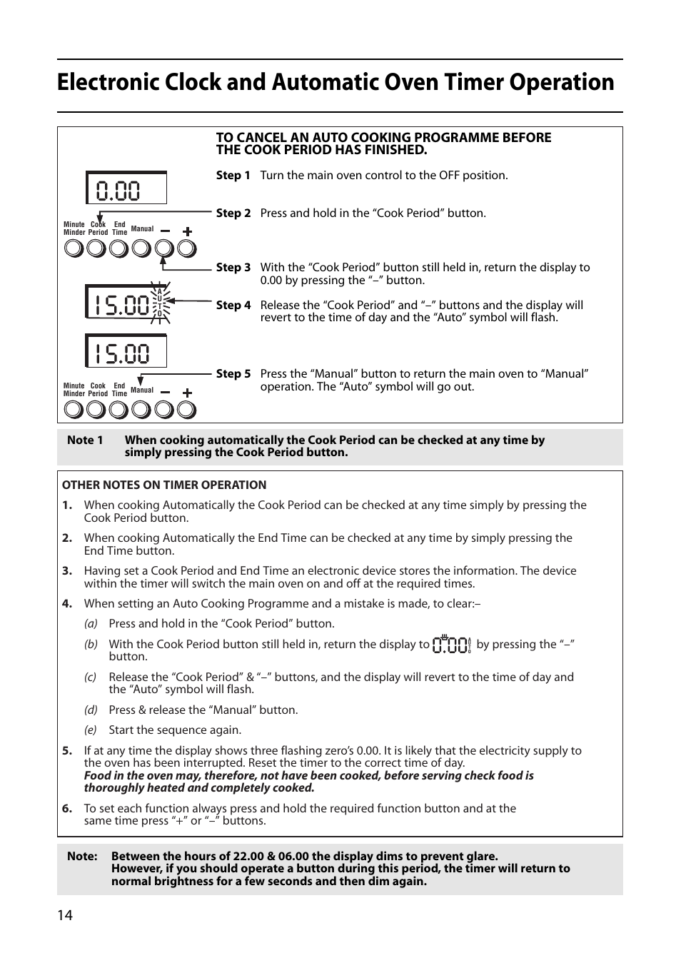 Creda R430E User Manual | Page 14 / 40