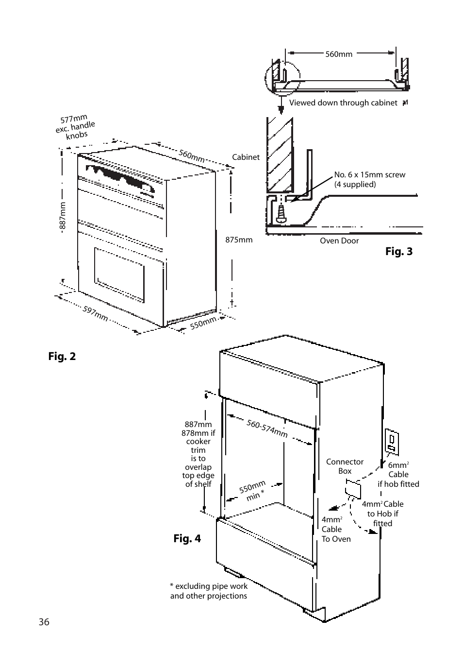 Fig. 3 fig. 4 fig. 2 | Creda R430E User Manual | Page 36 / 40