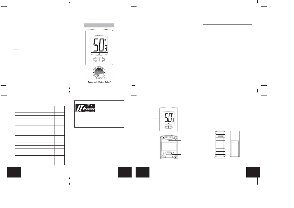 La Crosse Technology WS-9001U User Manual | 16 pages