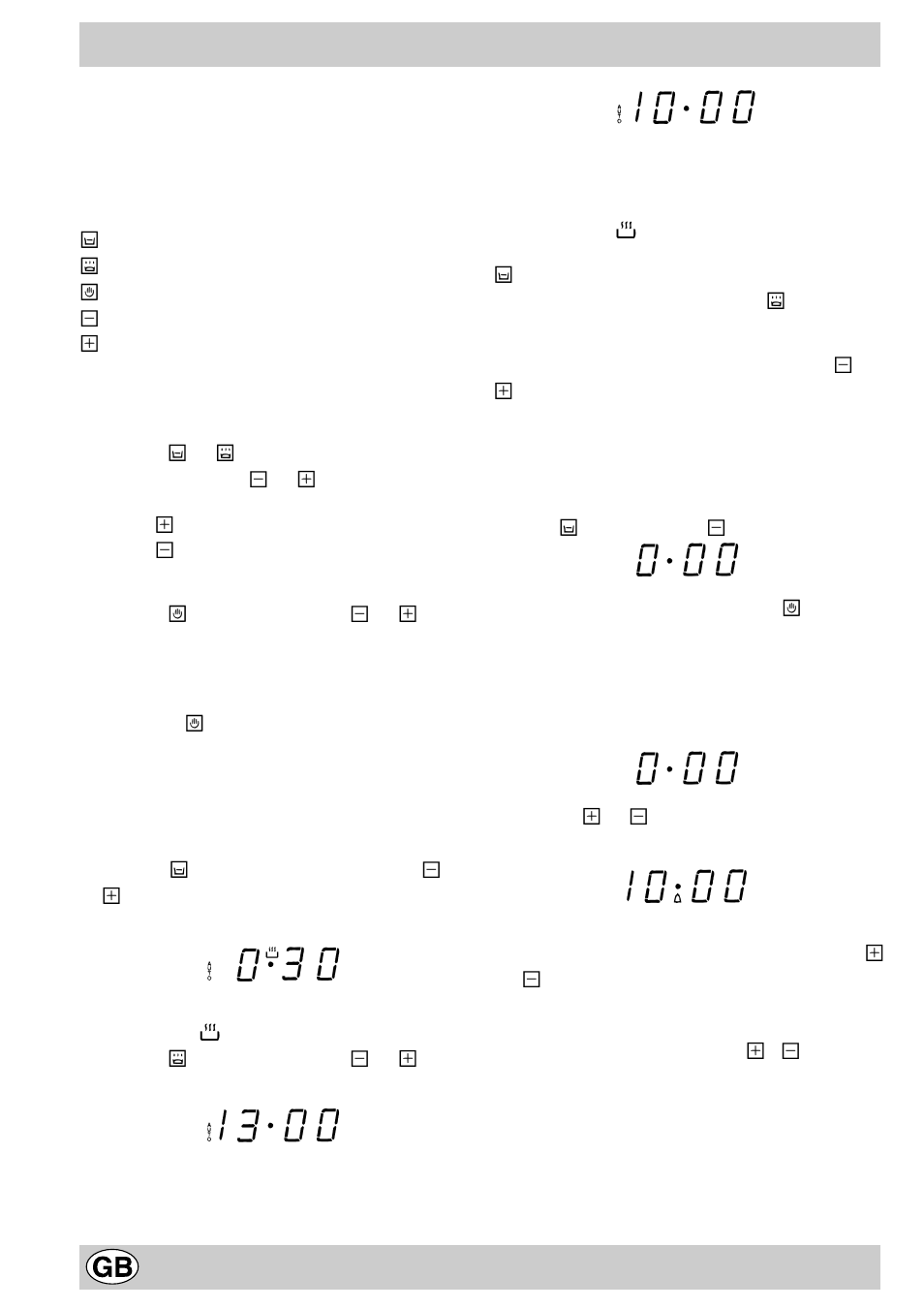 Electronic programmer | Creda S036E User Manual | Page 6 / 12