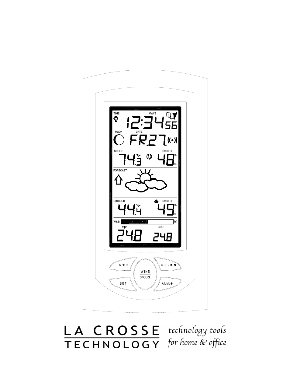 La Crosse Technology WS-9035U User Manual | 22 pages