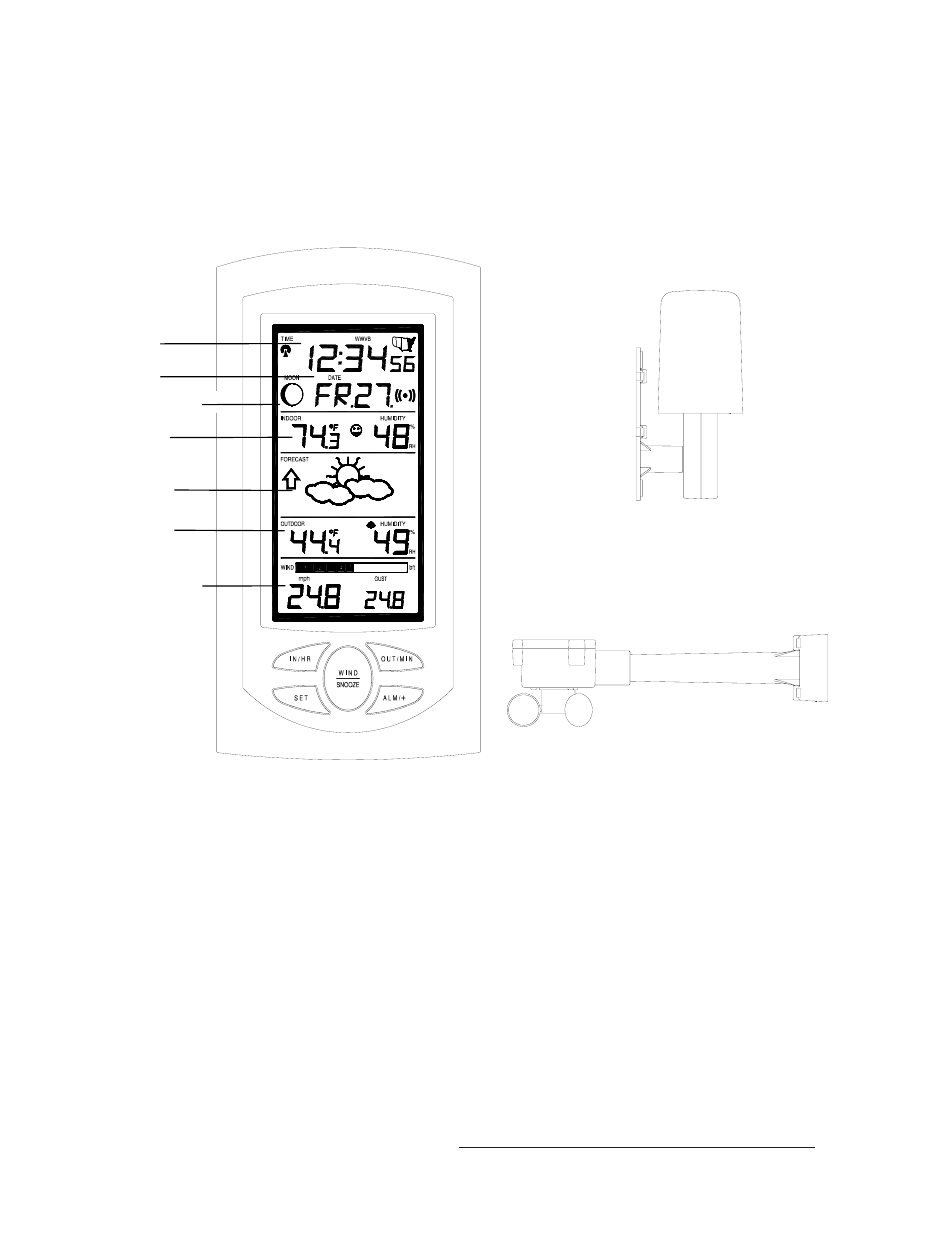 La Crosse Technology WS-9035U User Manual | Page 3 / 22