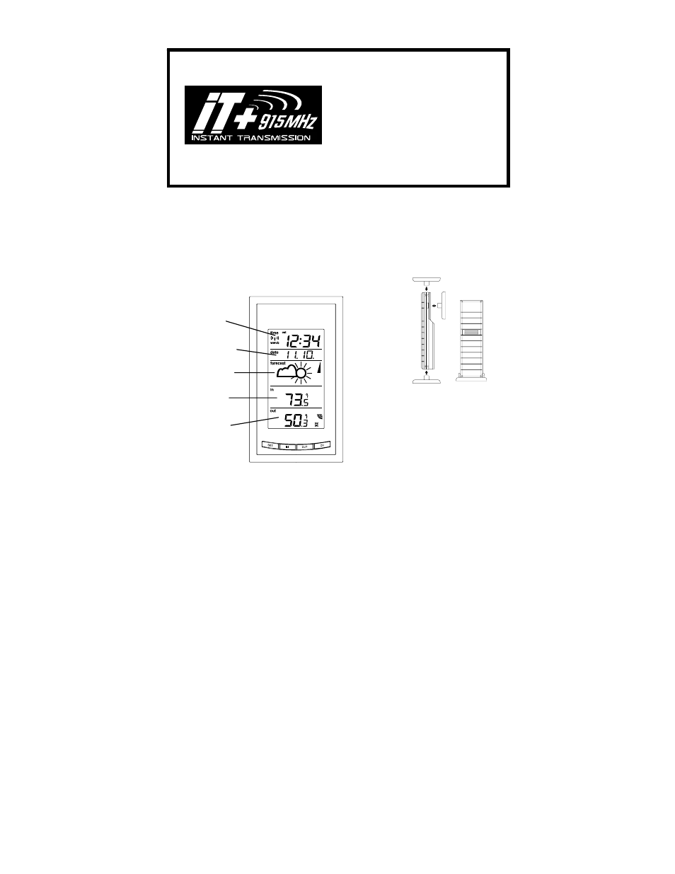 La Crosse Technology WS-9077TWC-IT User Manual | Page 3 / 20