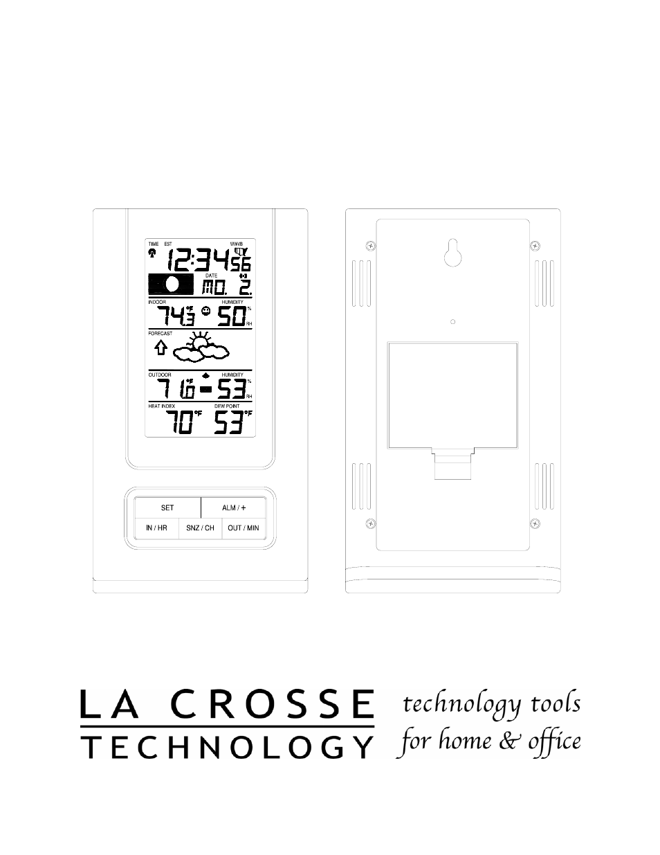 La Crosse Technology WS-9118U User Manual | 16 pages