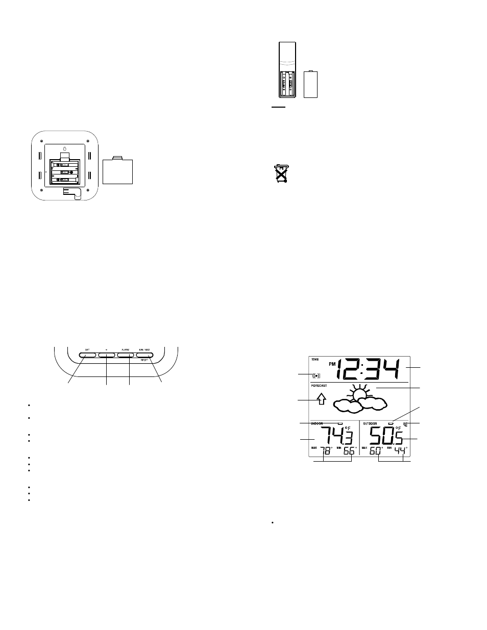 La Crosse Technology WS-9133 User Manual | Page 2 / 6