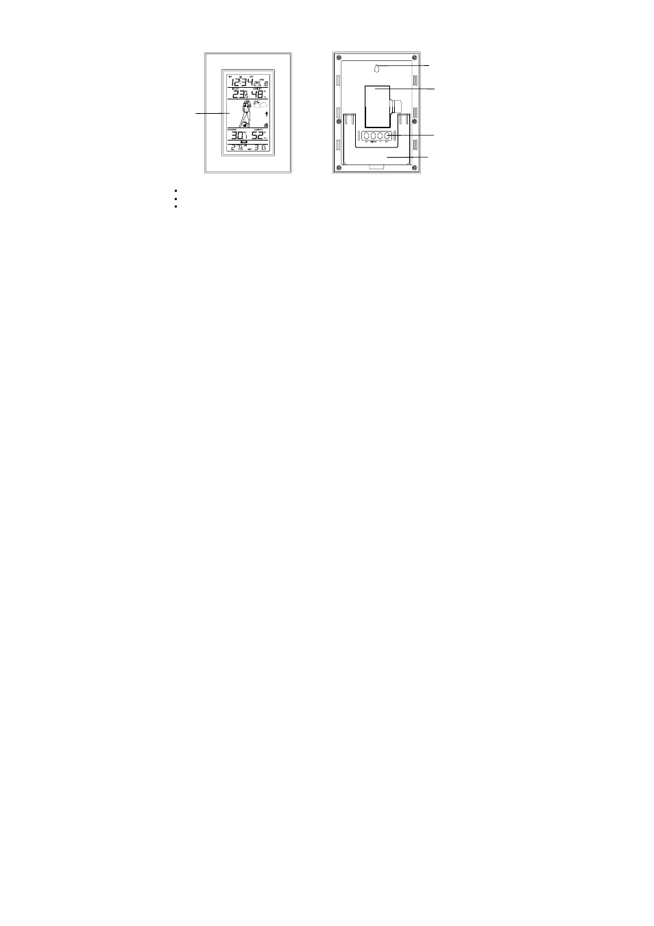 The weather station | La Crosse Technology WS-9724 User Manual | Page 2 / 43