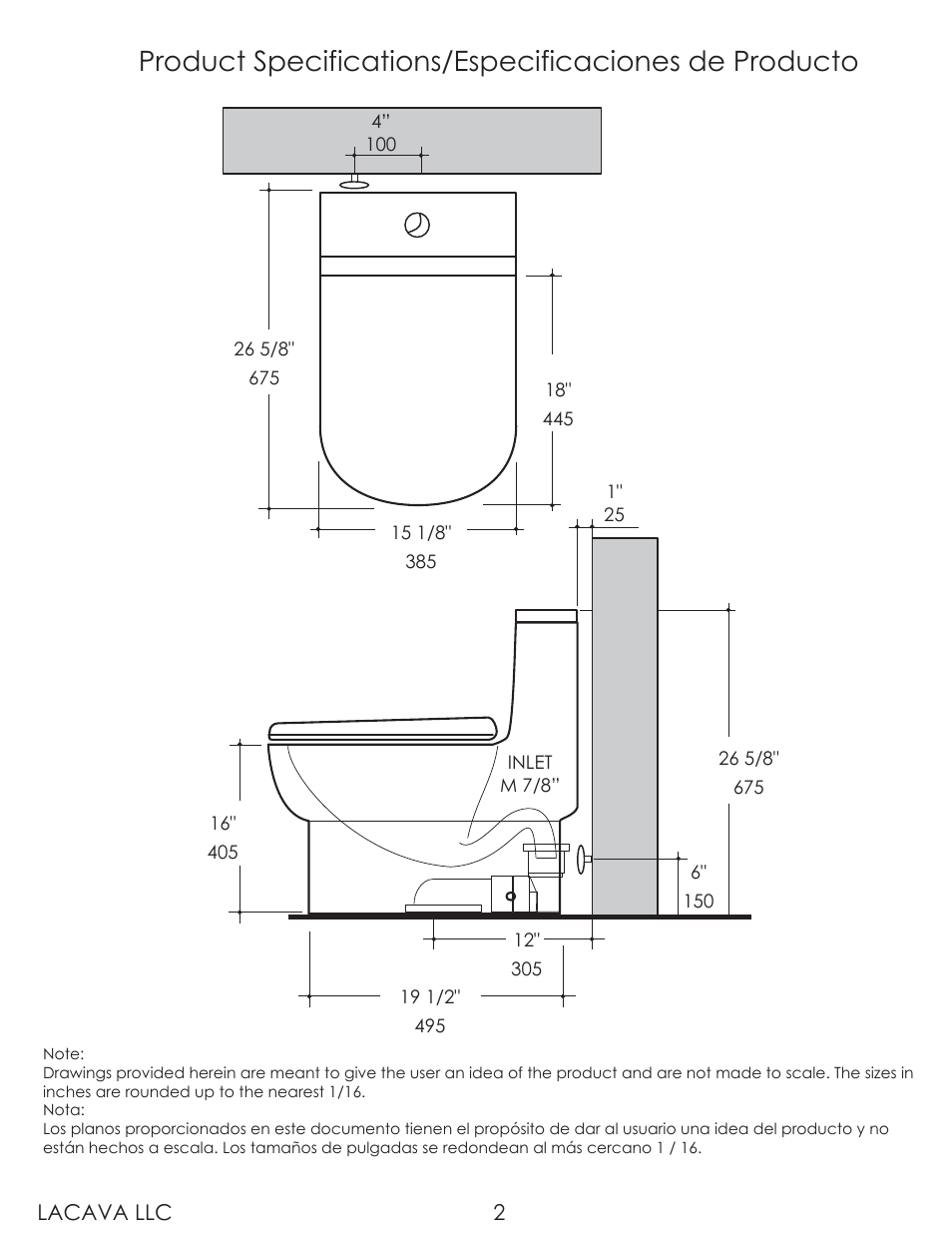 Lacava 4288 User Manual | Page 2 / 10