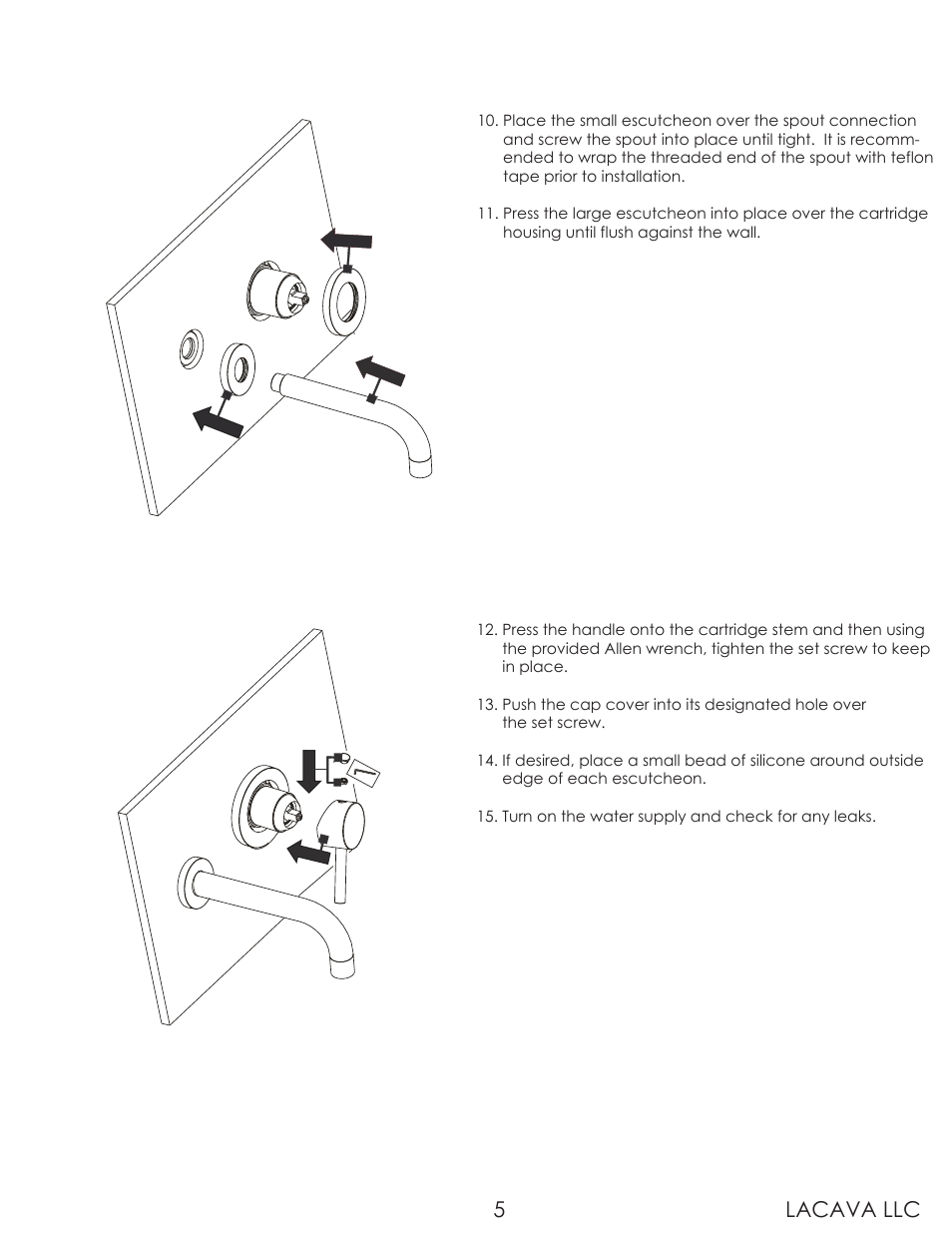 Lacava llc 5 | Lacava 1514 User Manual | Page 5 / 9