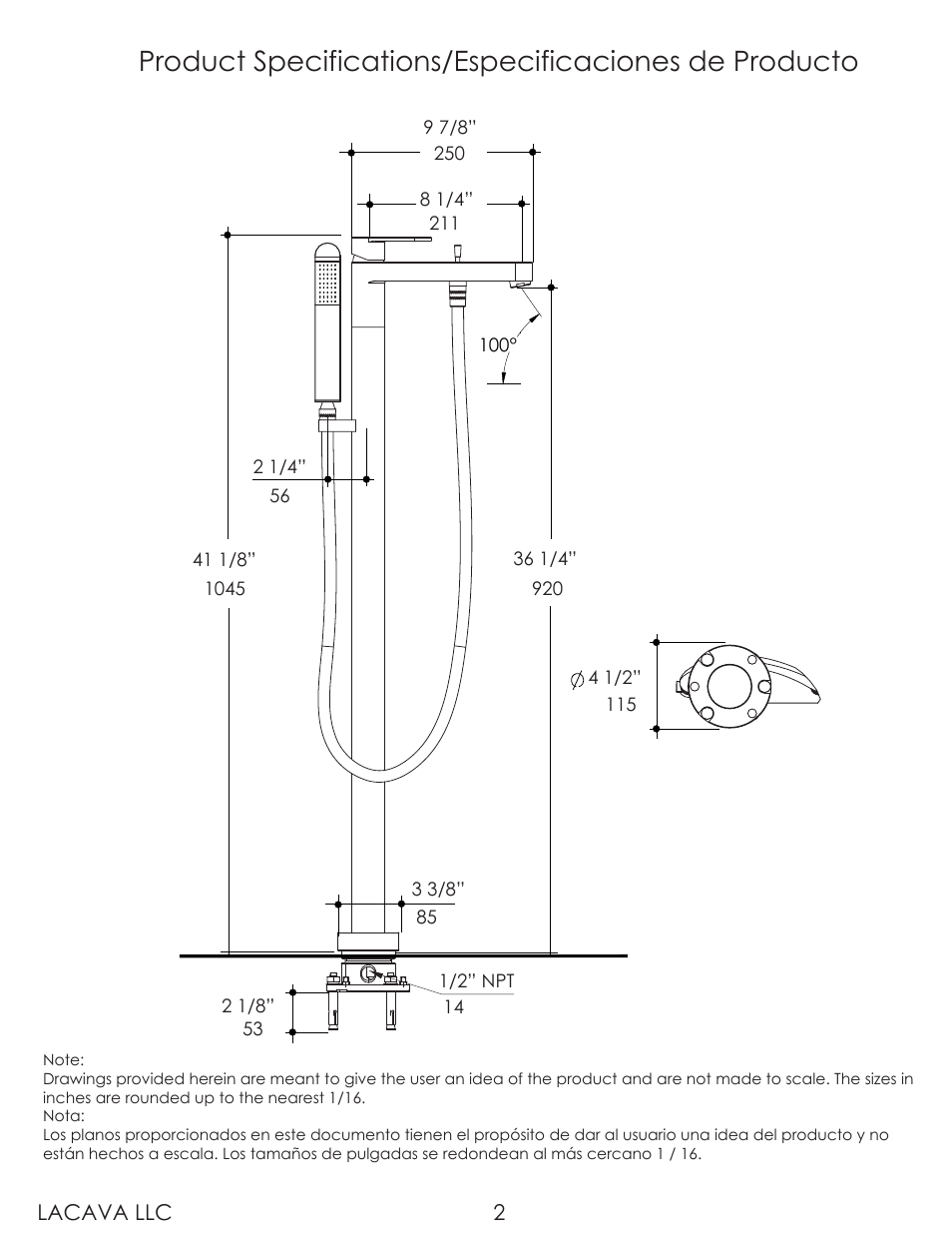 Lacava 2895 User Manual | Page 2 / 10