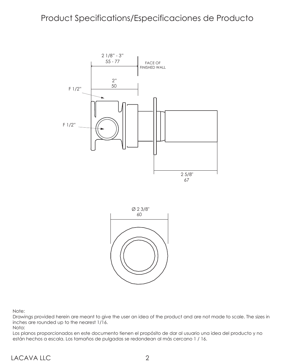 Lacava llc 2 | Lacava 12340 User Manual | Page 2 / 8