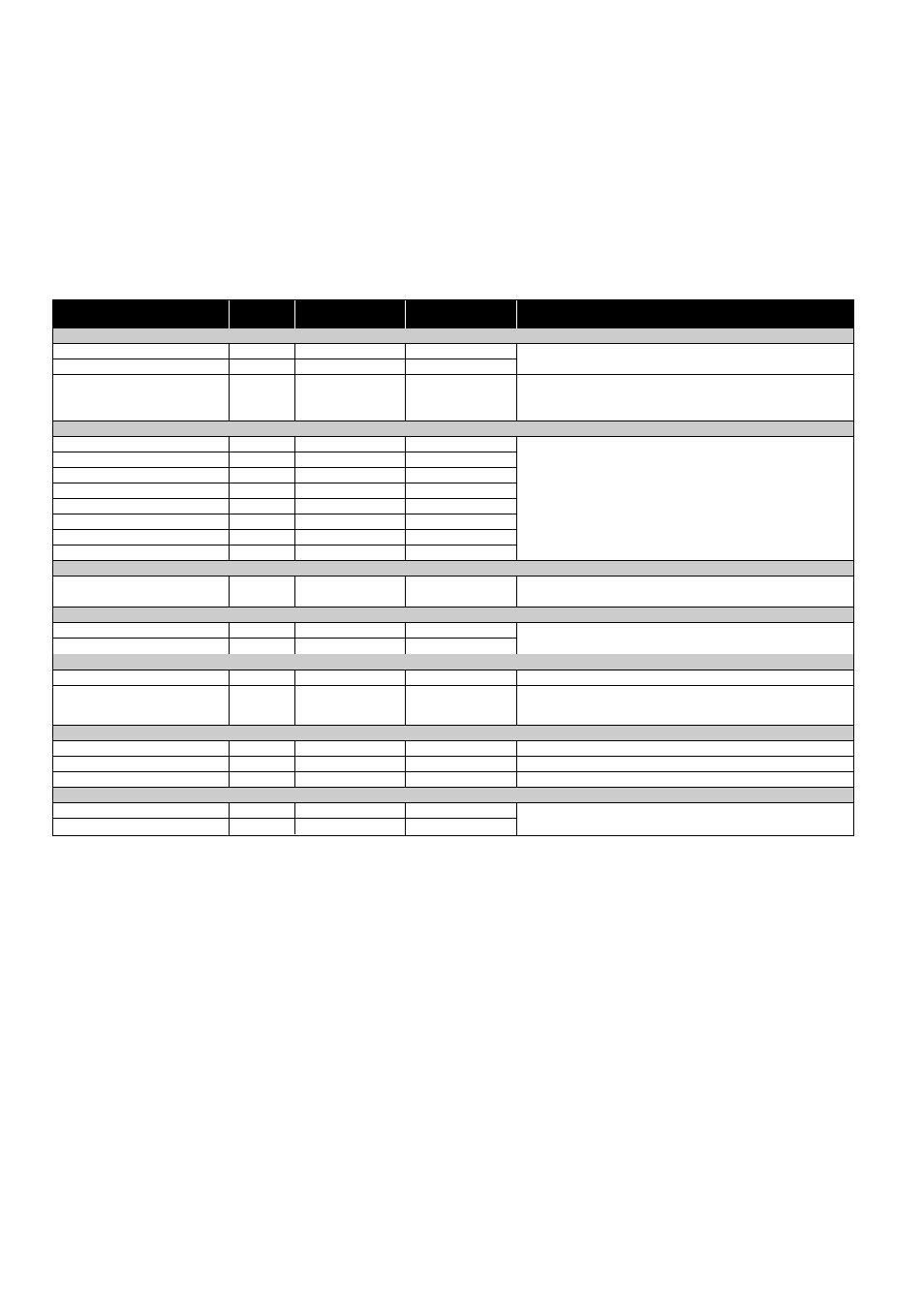 Cooking charts | Creda MBO50 User Manual | Page 36 / 69