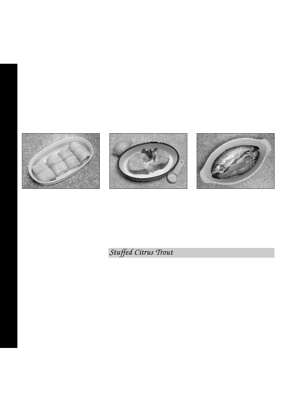 Fish, Stuffed citrus trout | Creda MBO50 User Manual | Page 42 / 69