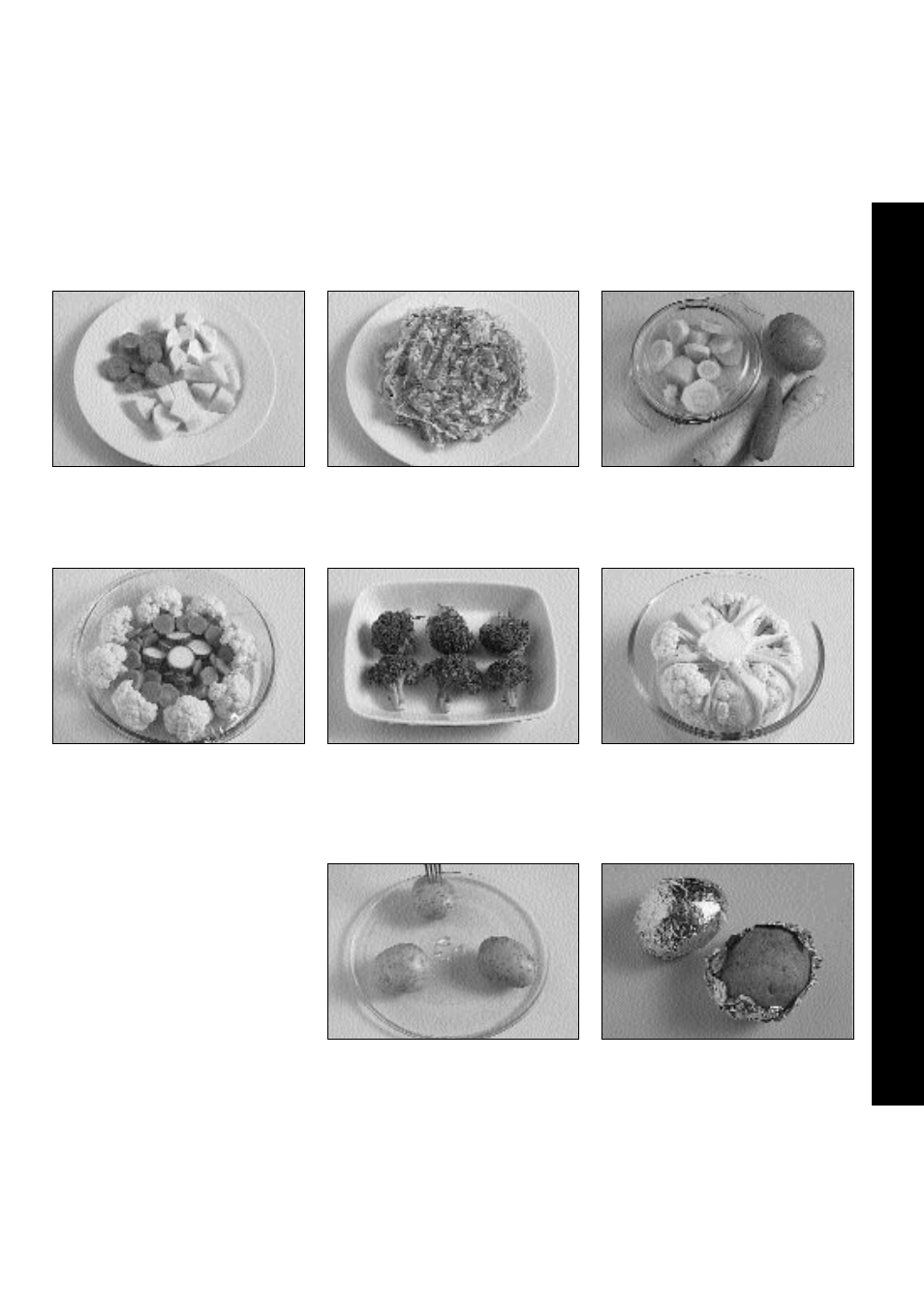 Vegetables and vegetarian, Jacket potatoes | Creda MBO50 User Manual | Page 53 / 69