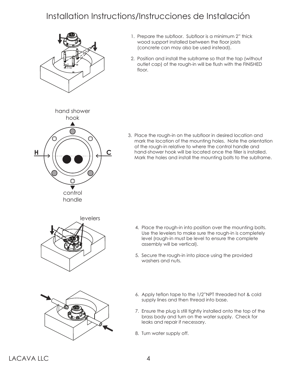 Lacava llc 4 | Lacava 1495 User Manual | Page 4 / 10