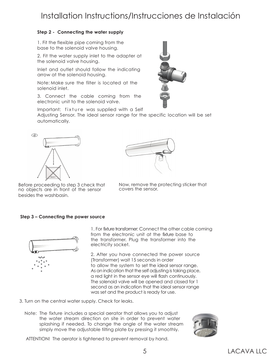 Lacava llc 5 | Lacava EX03 User Manual | Page 5 / 11