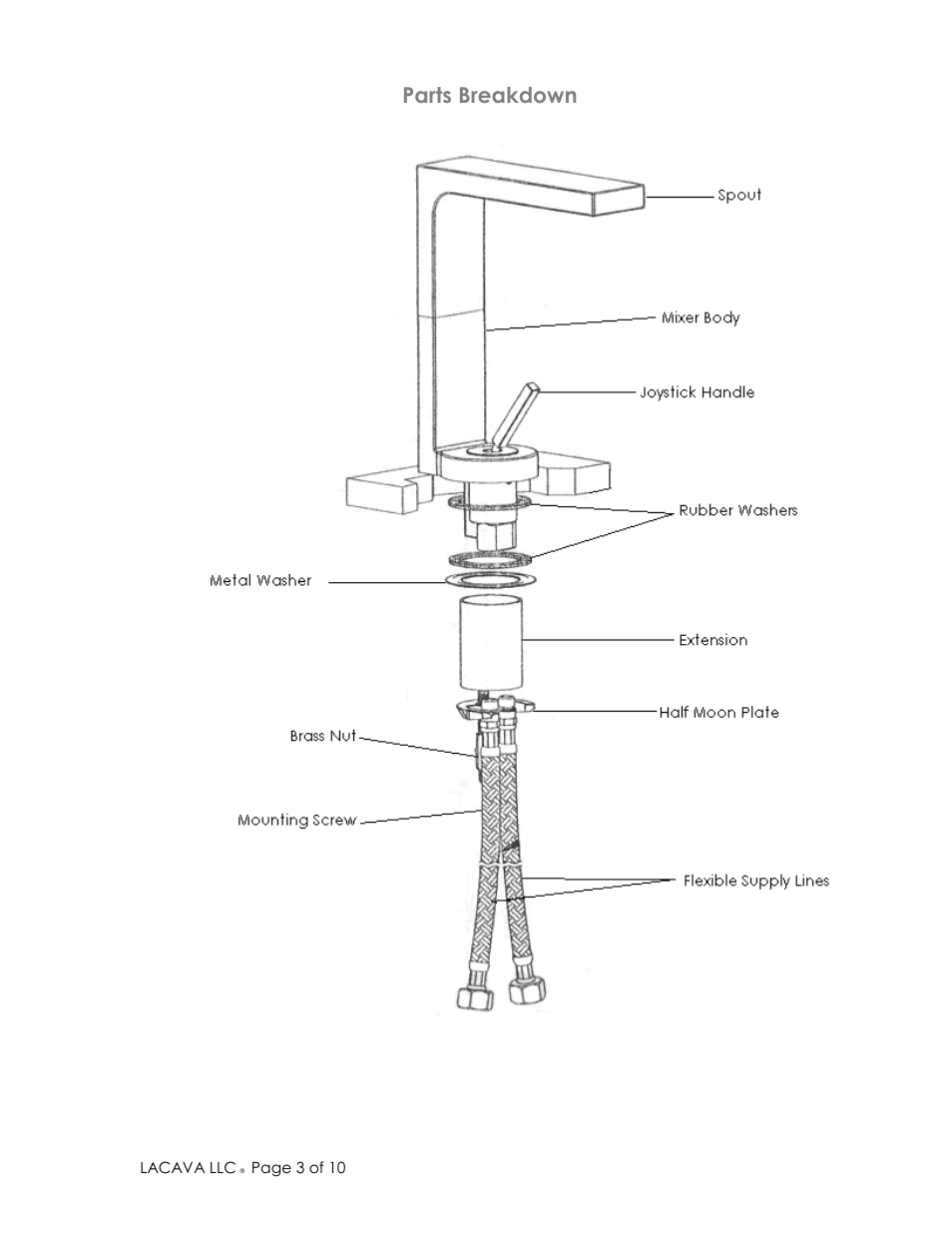 Lacava W1026 User Manual | Page 3 / 10
