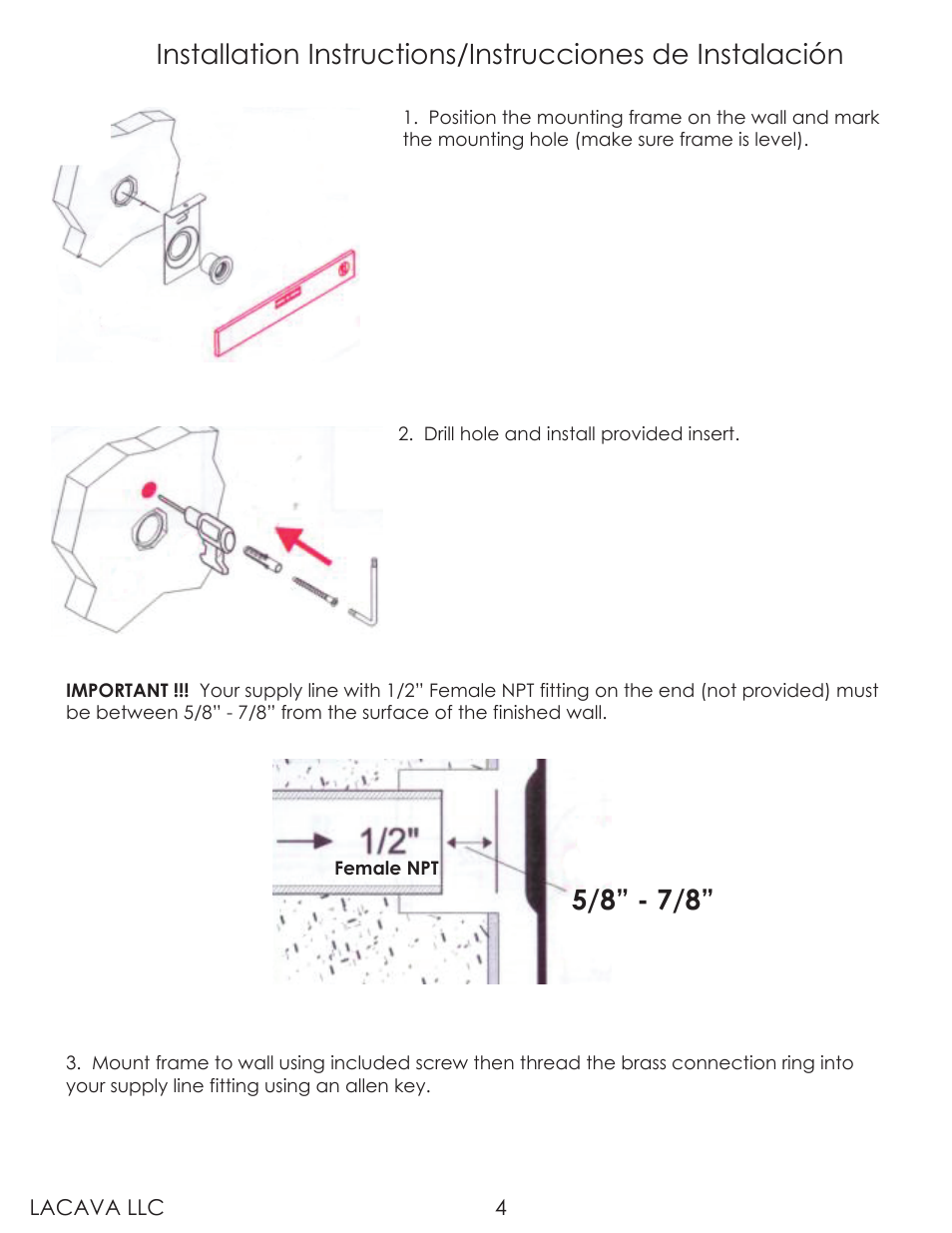 Lacava W1065 User Manual | Page 4 / 9