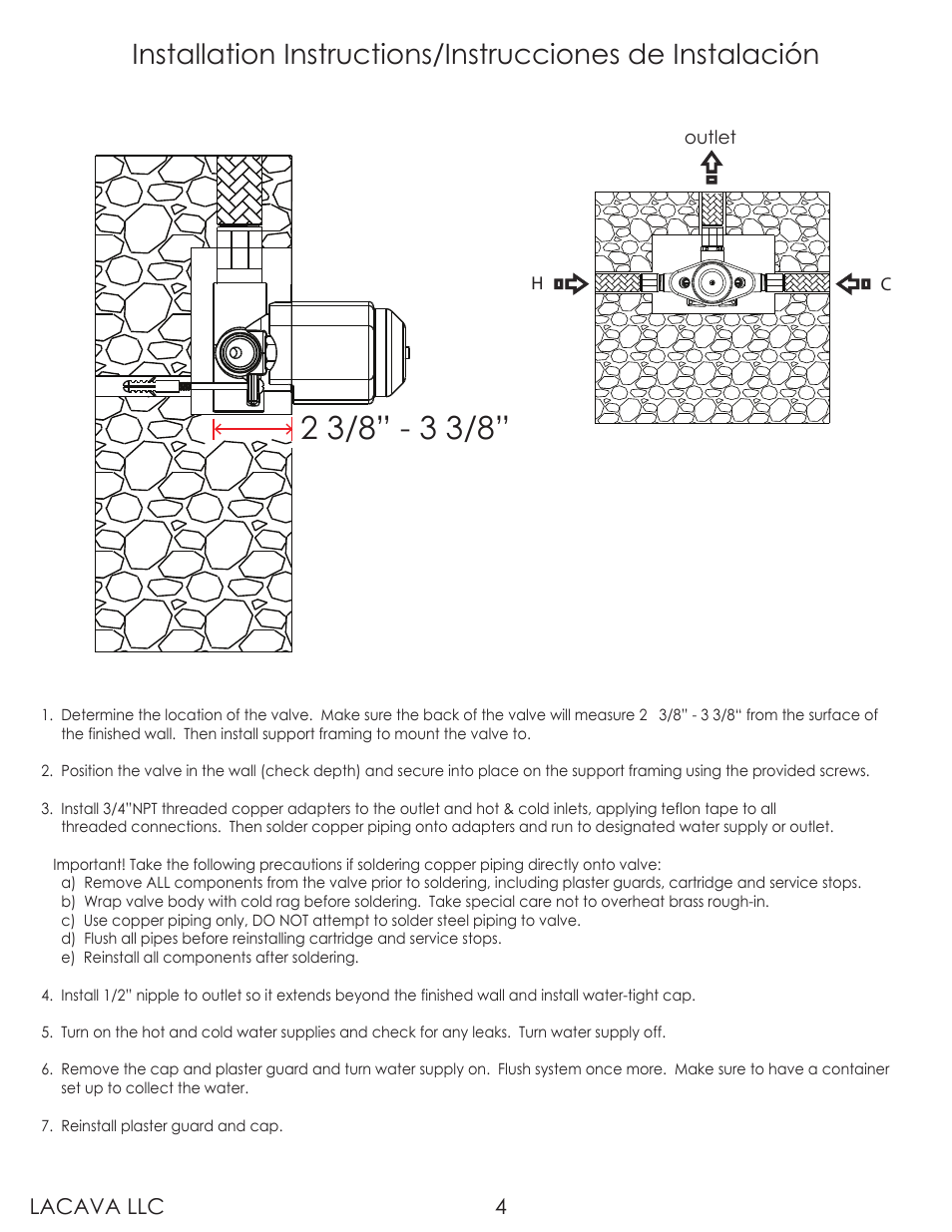 Lacava llc 4 | Lacava 1445 User Manual | Page 4 / 9