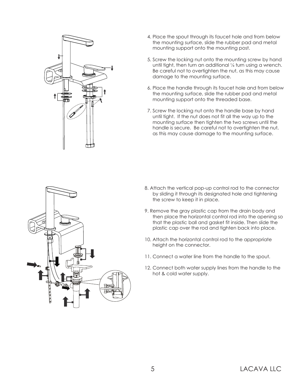 Lacava llc 5 | Lacava 2812 User Manual | Page 5 / 9