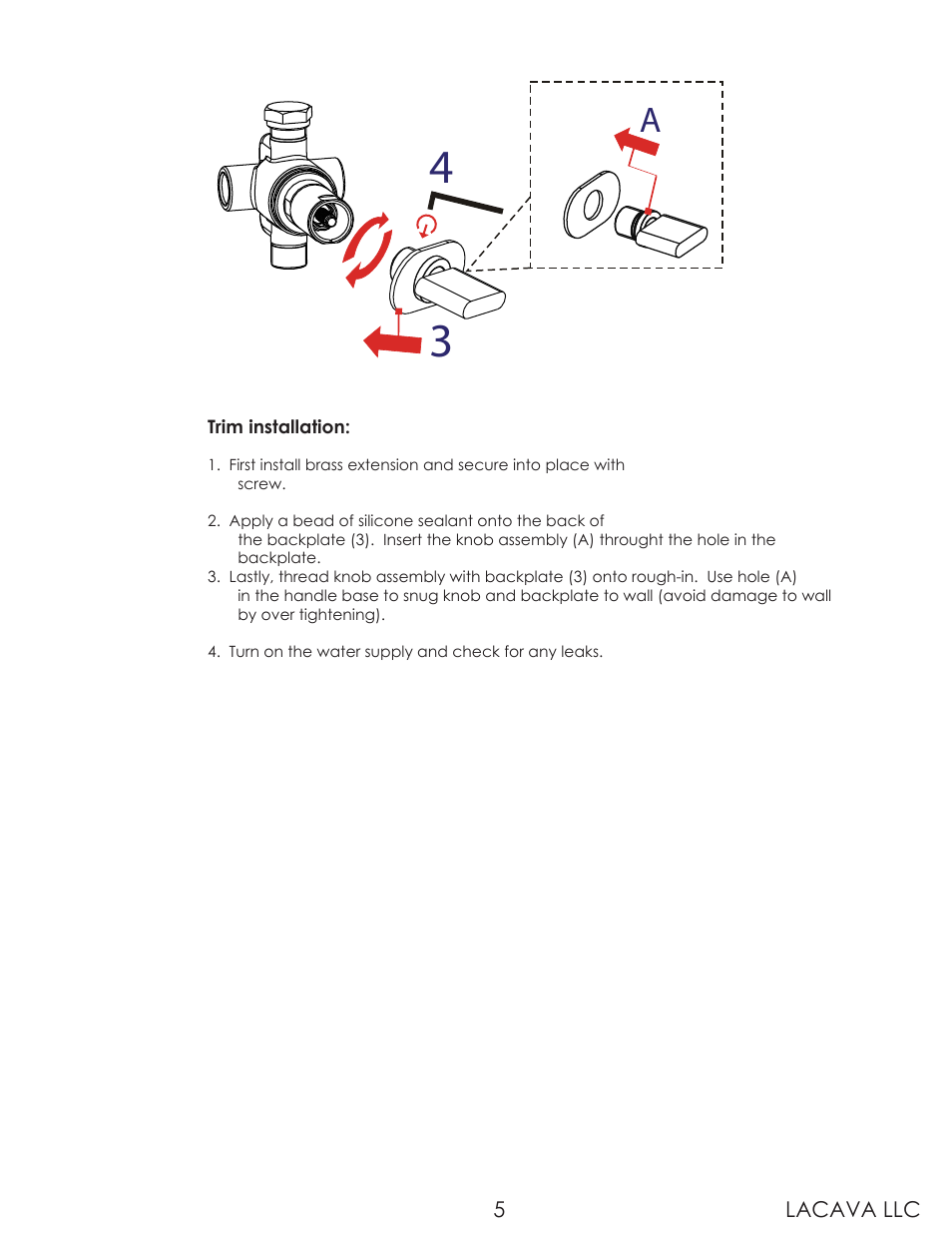 Lacava 2842 User Manual | Page 5 / 9