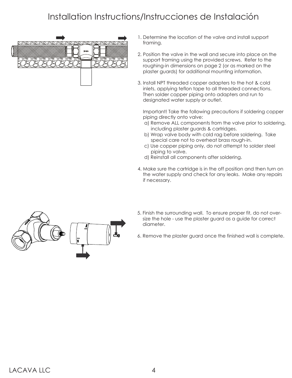 Lacava llc 4 | Lacava 0660 User Manual | Page 4 / 9