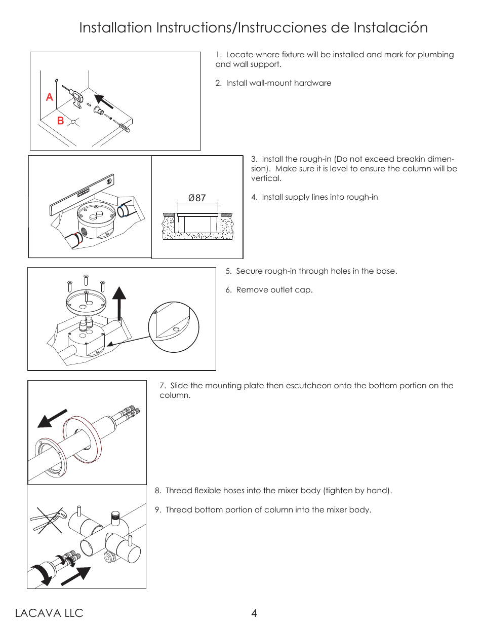 Lacava llc 4 | Lacava 0470 User Manual | Page 4 / 9