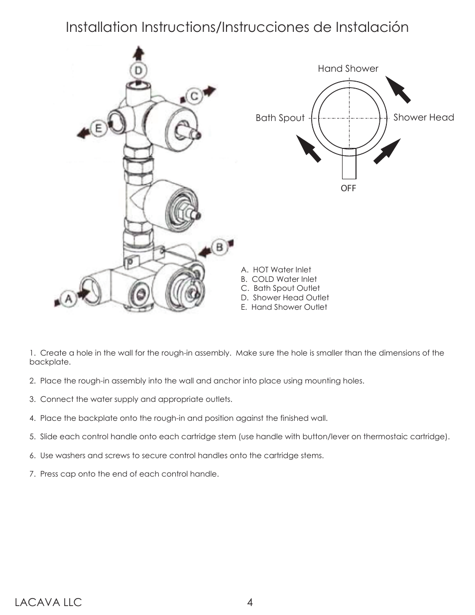 Lacava llc 4 | Lacava 0146 User Manual | Page 4 / 9