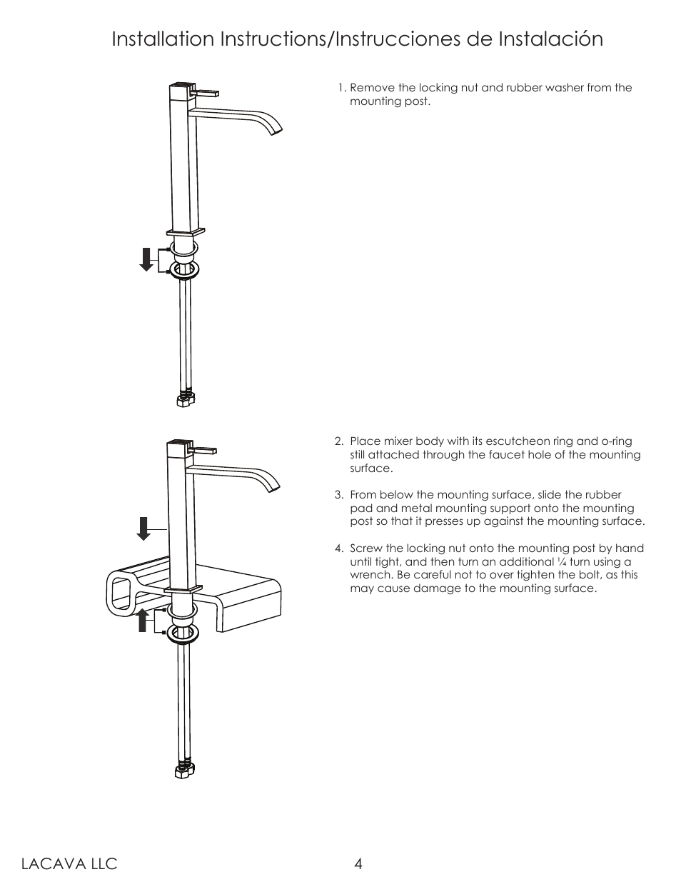 Lacava llc 4 | Lacava 1420 User Manual | Page 4 / 8