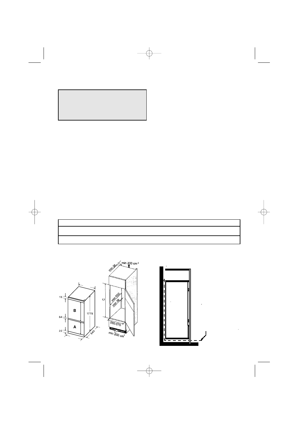 Installation | Creda CM 311 I User Manual | Page 4 / 19