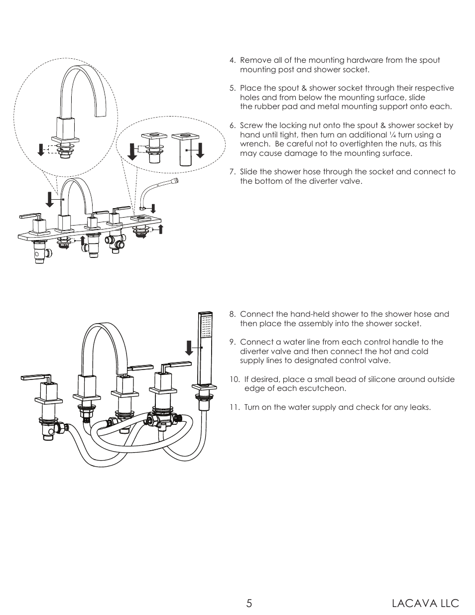 Lacava llc 5 | Lacava 1432 User Manual | Page 5 / 9