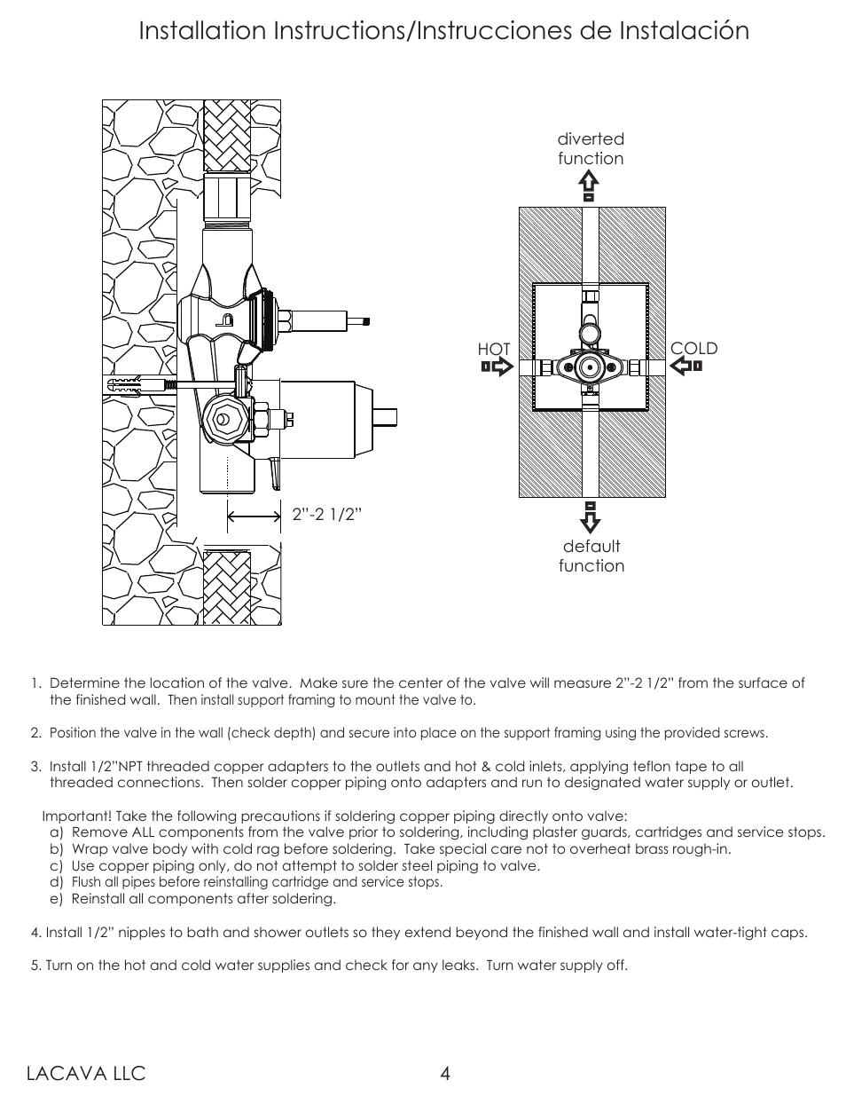Lacava llc 4 | Lacava 1450 User Manual | Page 4 / 9