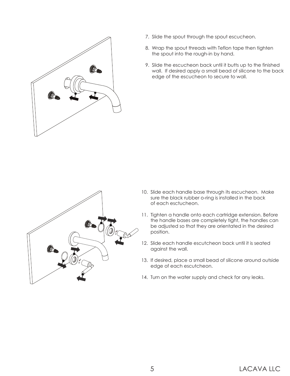 Lacava llc 5 | Lacava 1584L User Manual | Page 5 / 9