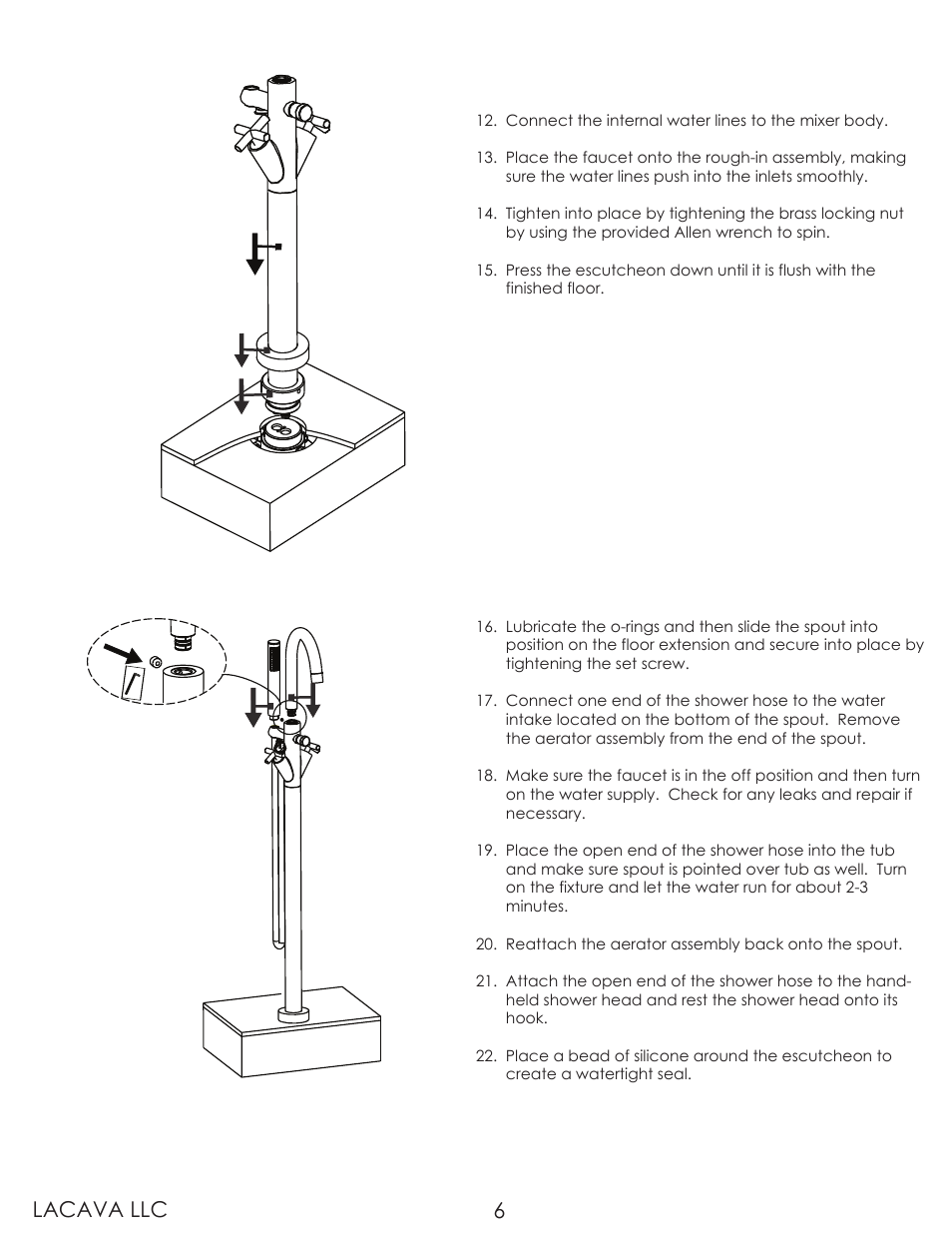 Lacava llc 6 | Lacava 1575 User Manual | Page 6 / 10