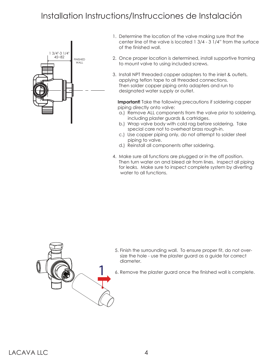 Lacava llc 4 | Lacava 1542 User Manual | Page 4 / 9