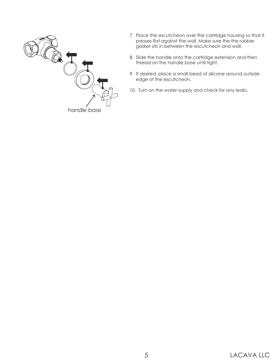 Lacava llc 5 | Lacava 1510 User Manual | Page 5 / 9