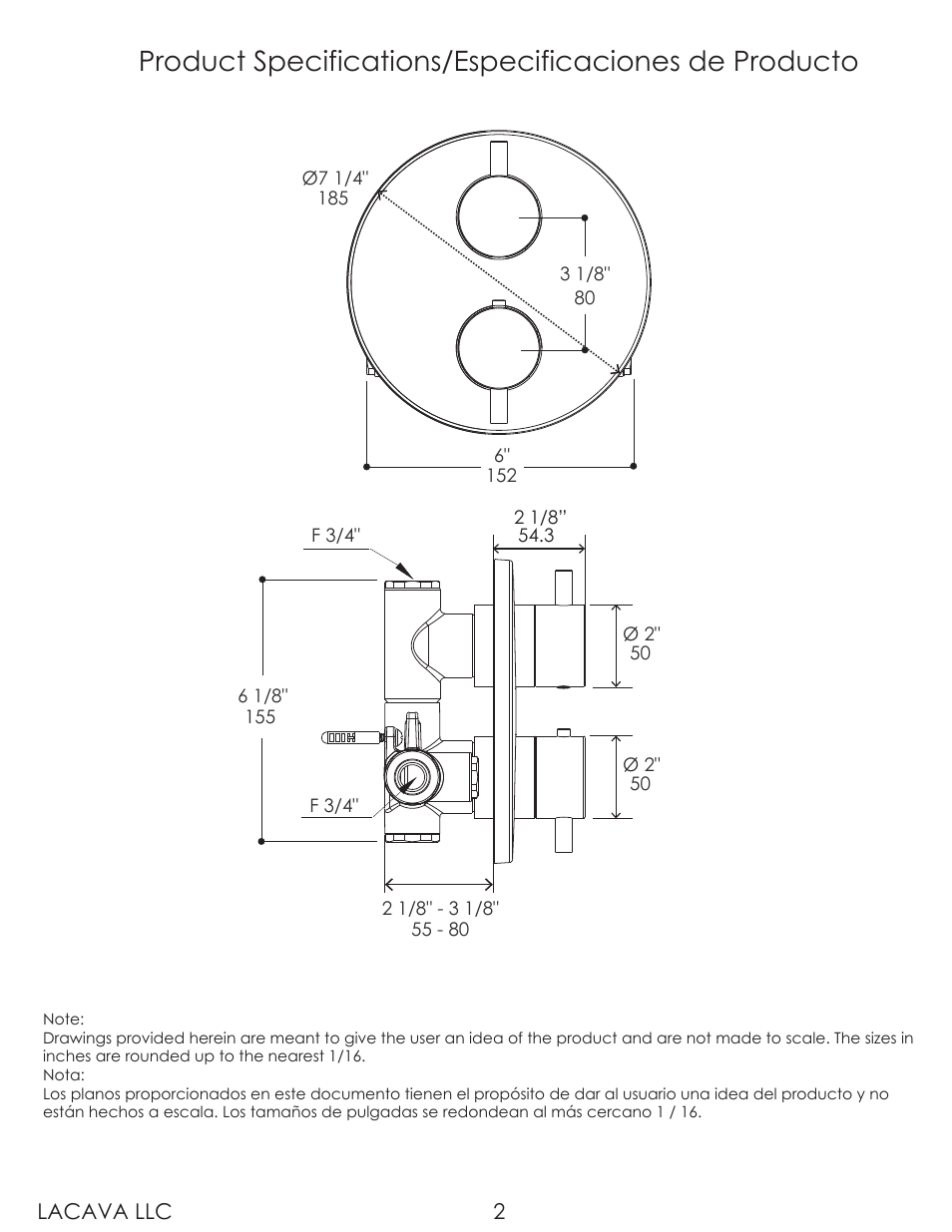 Lacava 1546 User Manual | Page 2 / 9