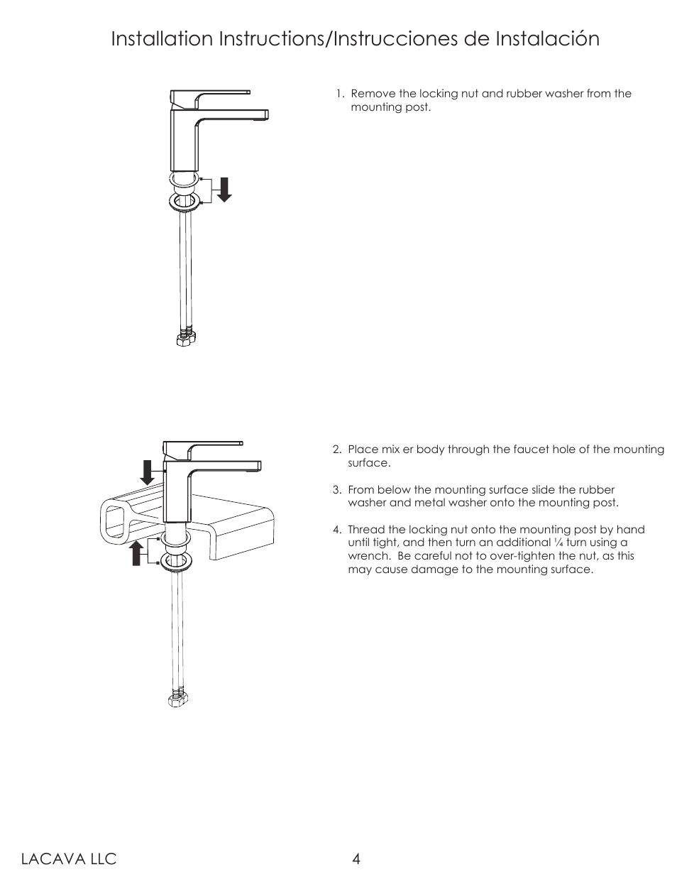 Lacava llc 4 | Lacava 1820 User Manual | Page 4 / 9