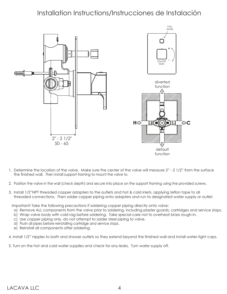 Lacava llc 4 | Lacava 1850 User Manual | Page 4 / 9