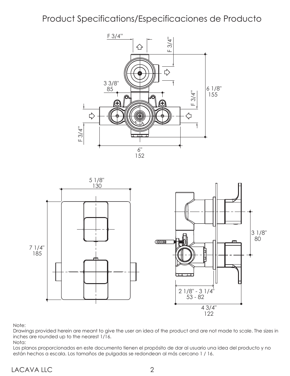 Lacava 1844 User Manual | Page 2 / 9