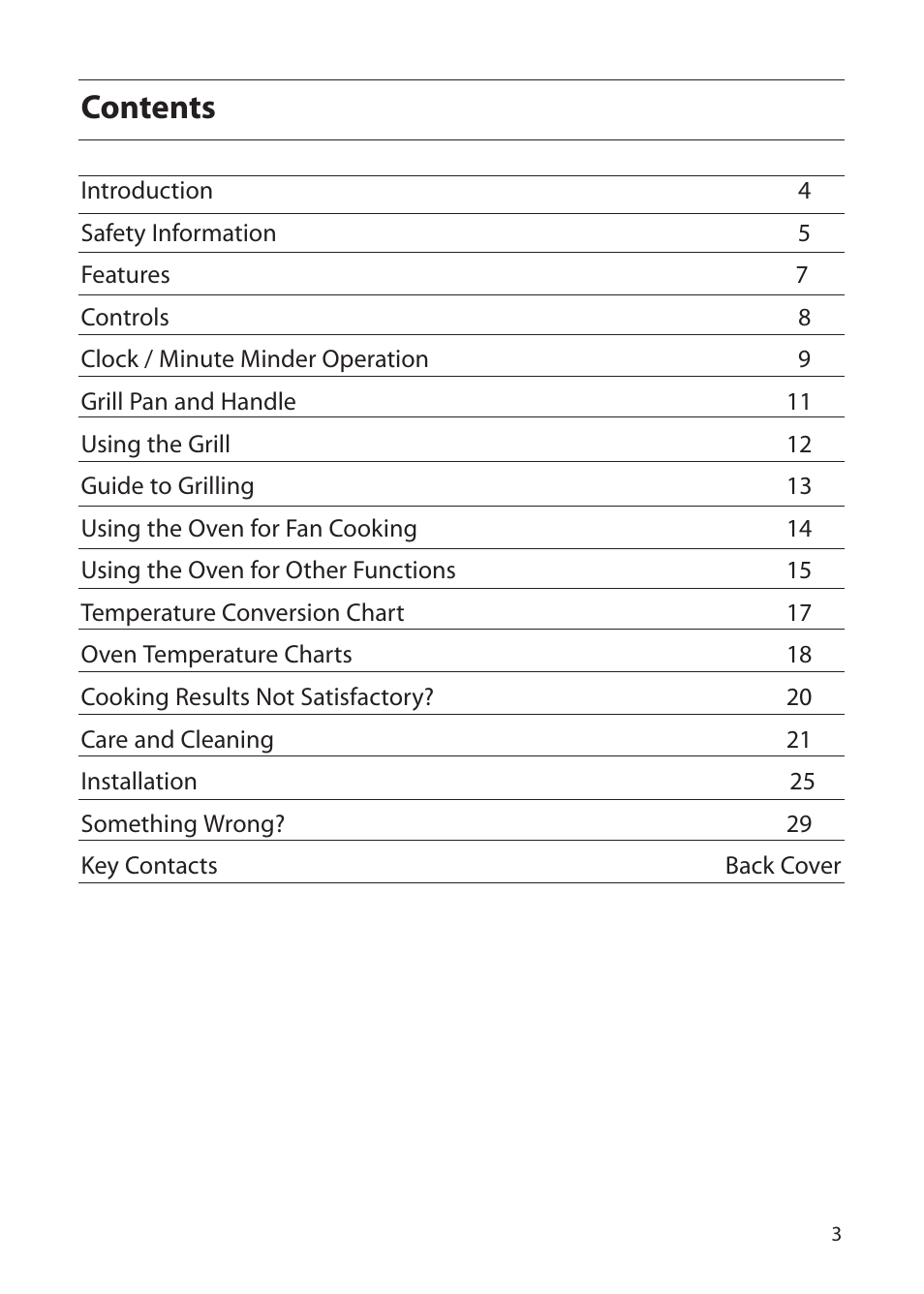 Creda S220E User Manual | Page 3 / 32