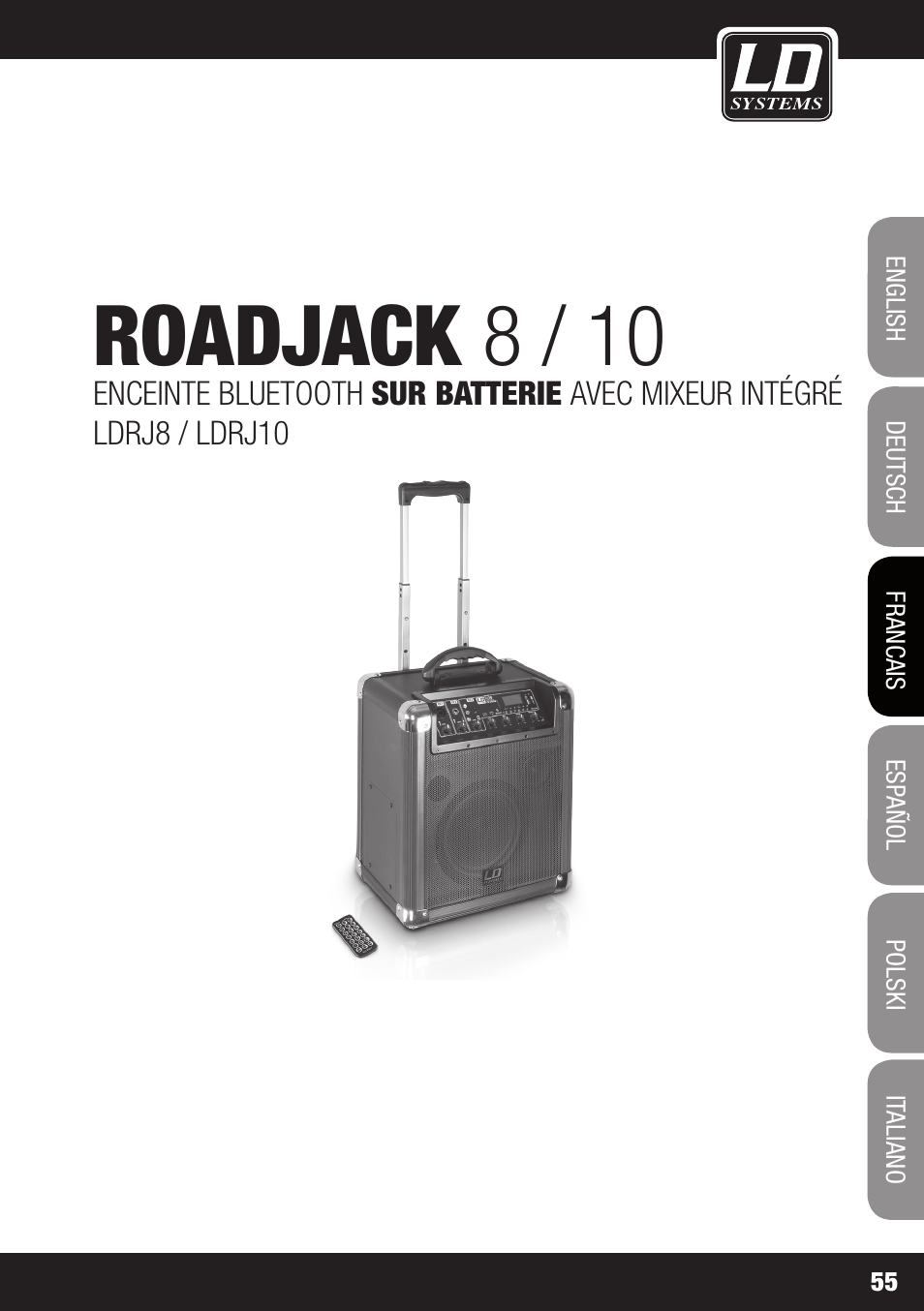 Roadjack 8 / 10 | LD Systems ROADJACK 10 User Manual | Page 55 / 160